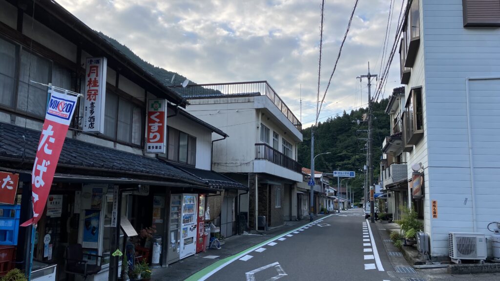 祖谷の観光/祖谷の風景/100年前の街並み