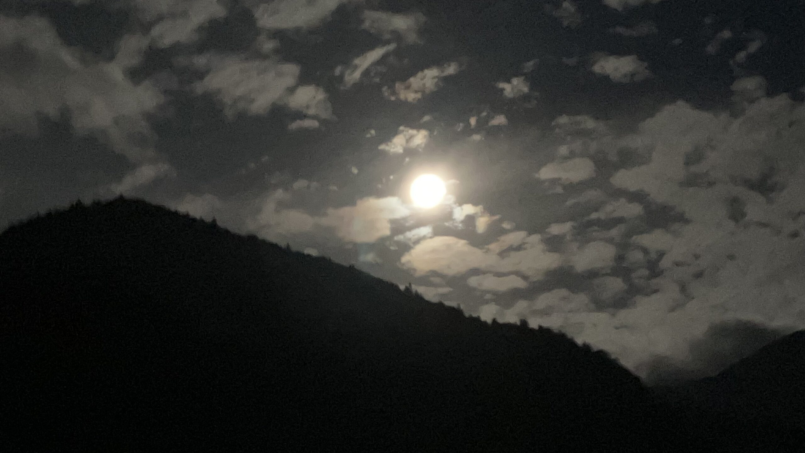 祖谷の風景/月