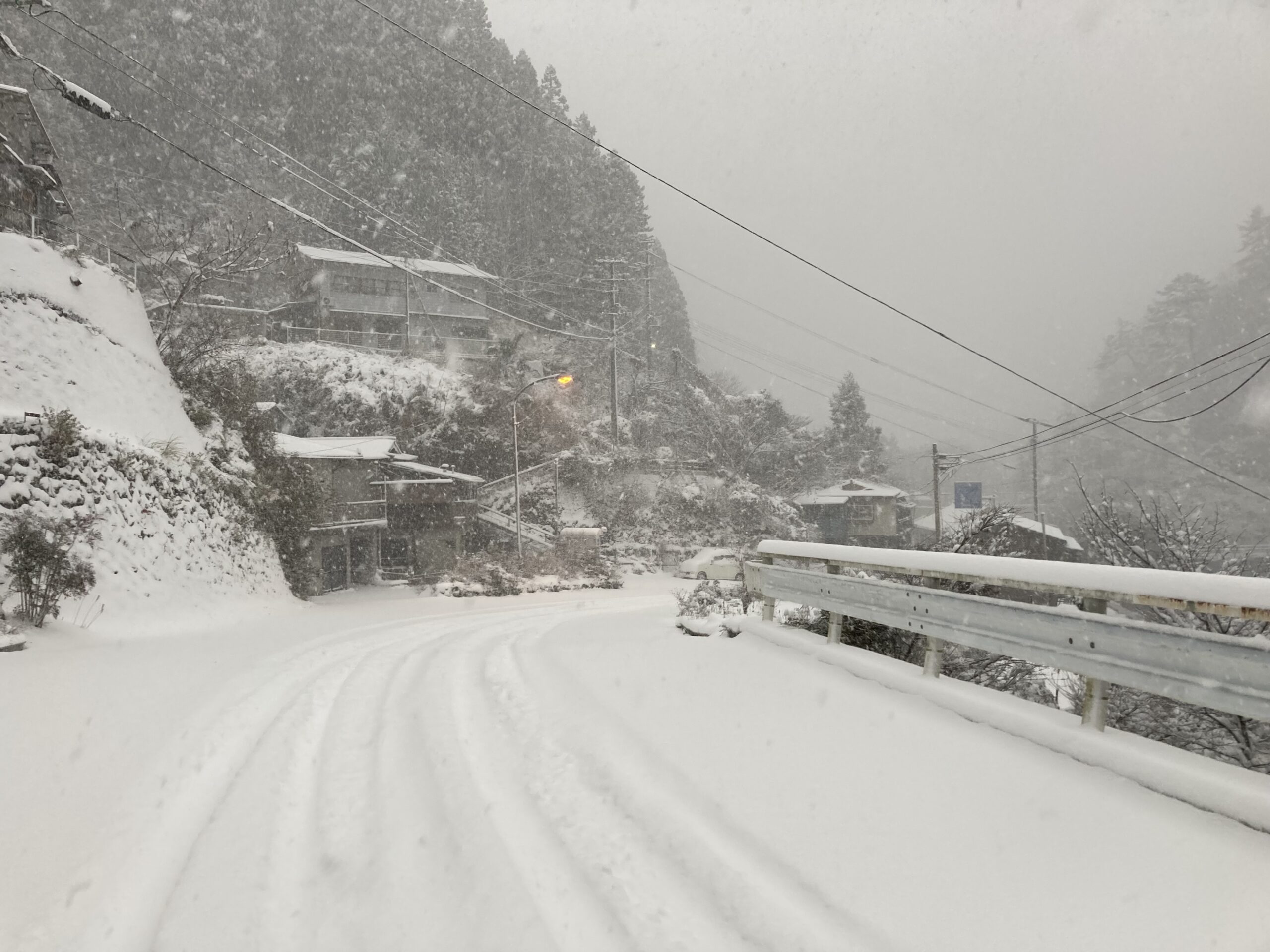 祖谷の雪景色