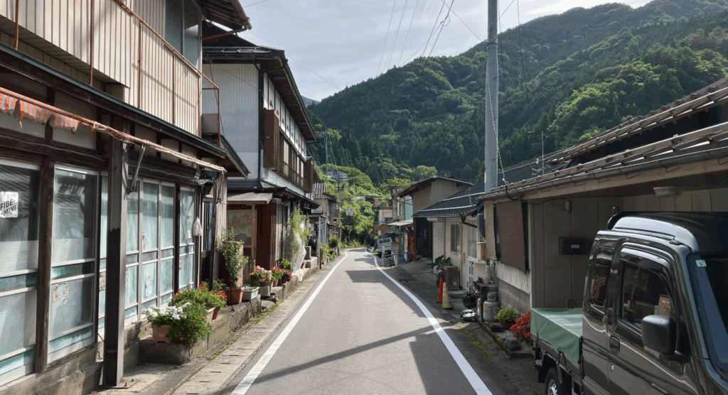 祖谷の風景/落合集落下条