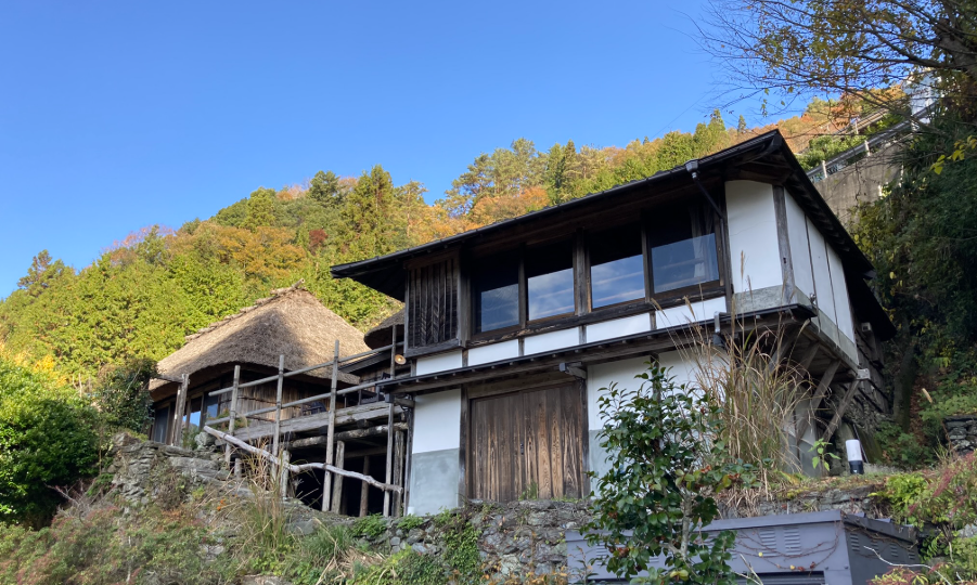 落合集落の古民家