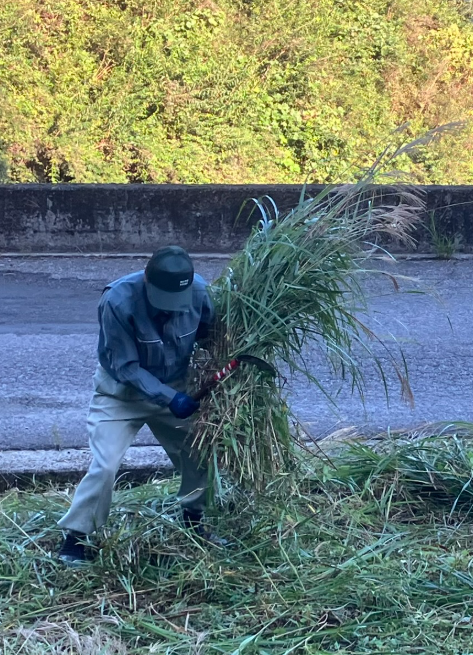 祖谷の風景/コエグロ作り
