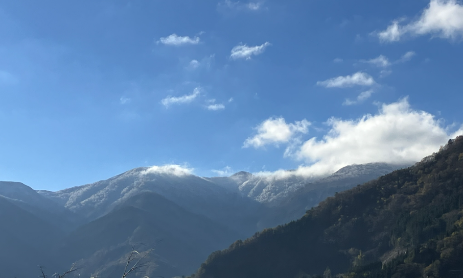 祖谷の観光/落合集落/遠望