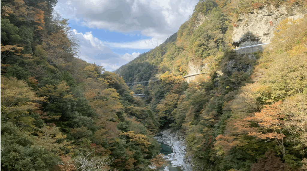 祖谷の観光サイト/龍宮崖公園