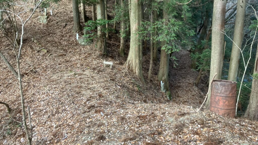 祖谷の観光サイト/堀切大師/分岐