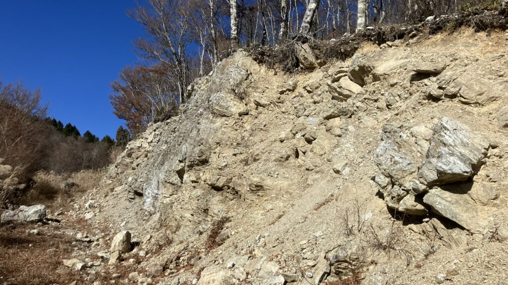 祖谷の山/林道阿佐尻線/阿佐尻山方面