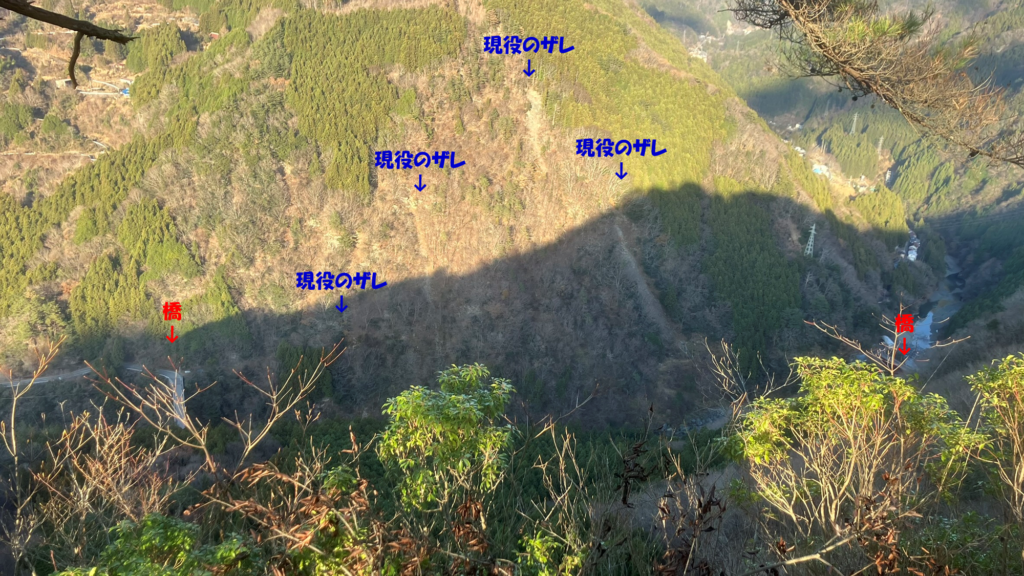 祖谷の観光サイト/堀切大師/鬼の面展望台からの眺望/大西のザレ