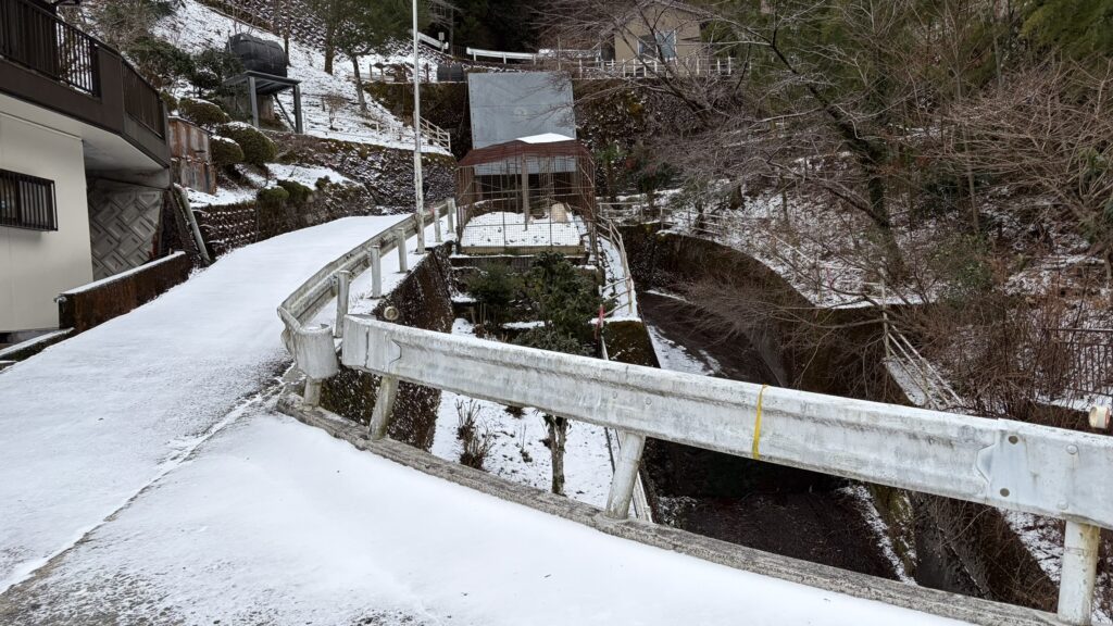 祖谷の風景/雪景色