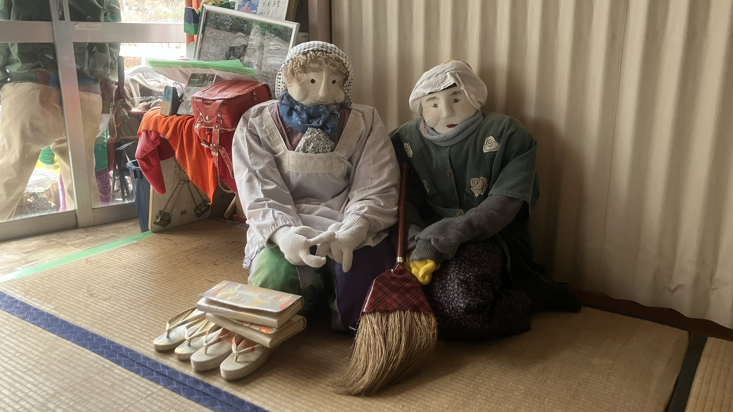 祖谷の観光サイト/かかしの里のかかし