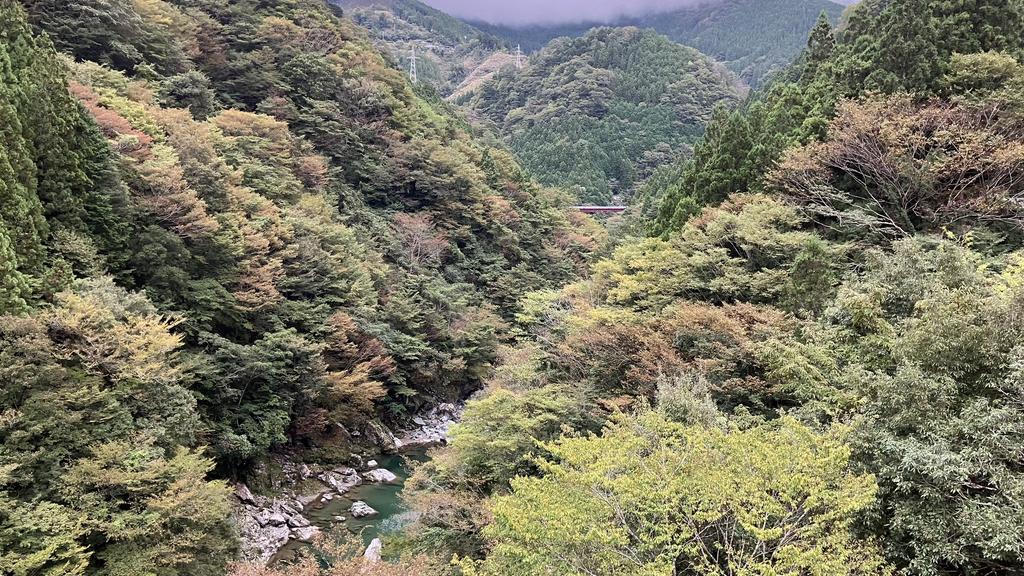 祖谷の風景/大西のザレ