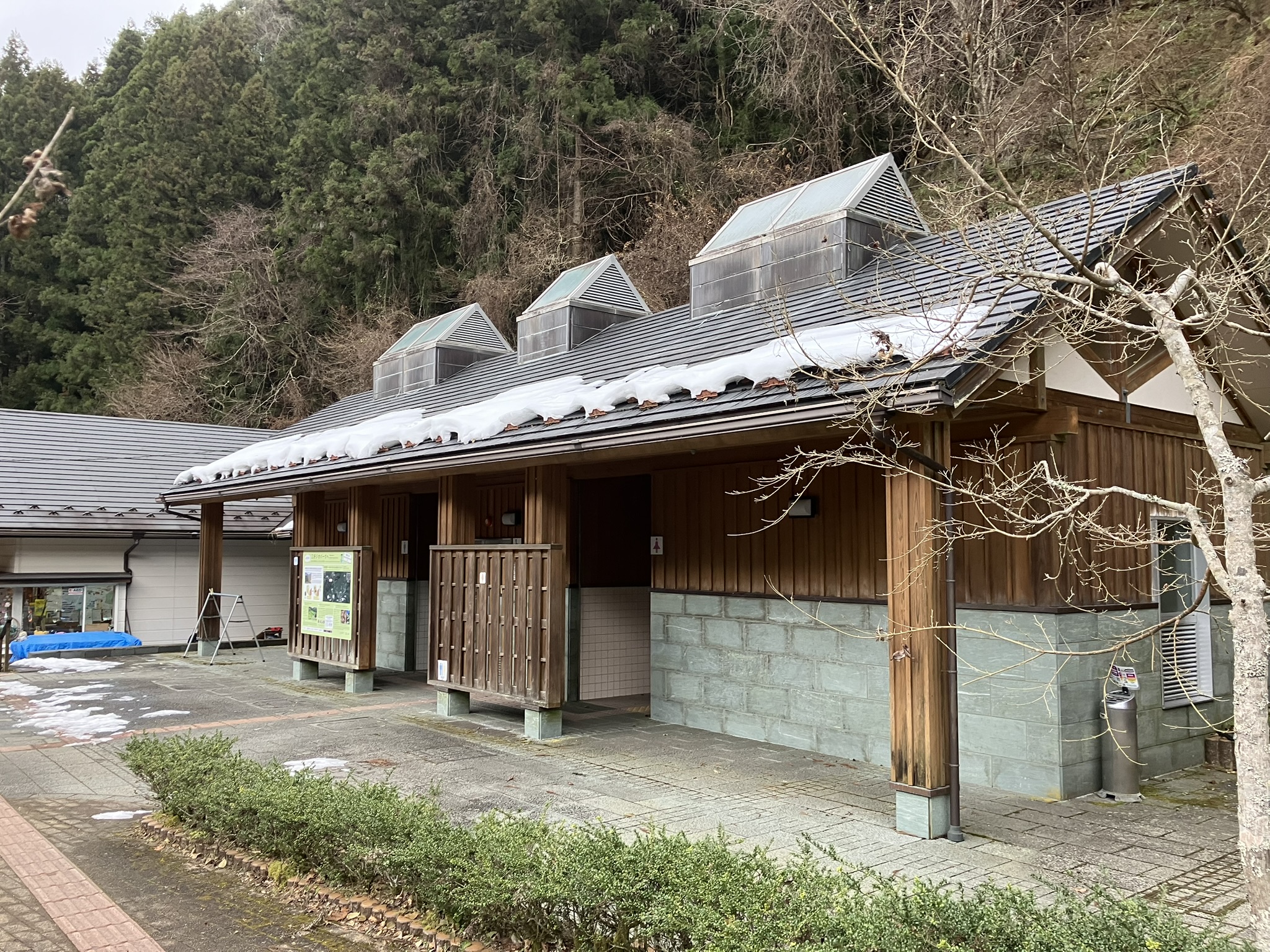 祖谷の観光/道の駅にしいやのトイレ