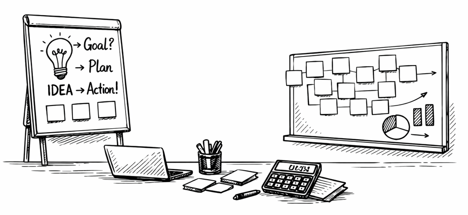 ファシリテーション環境のイラスト