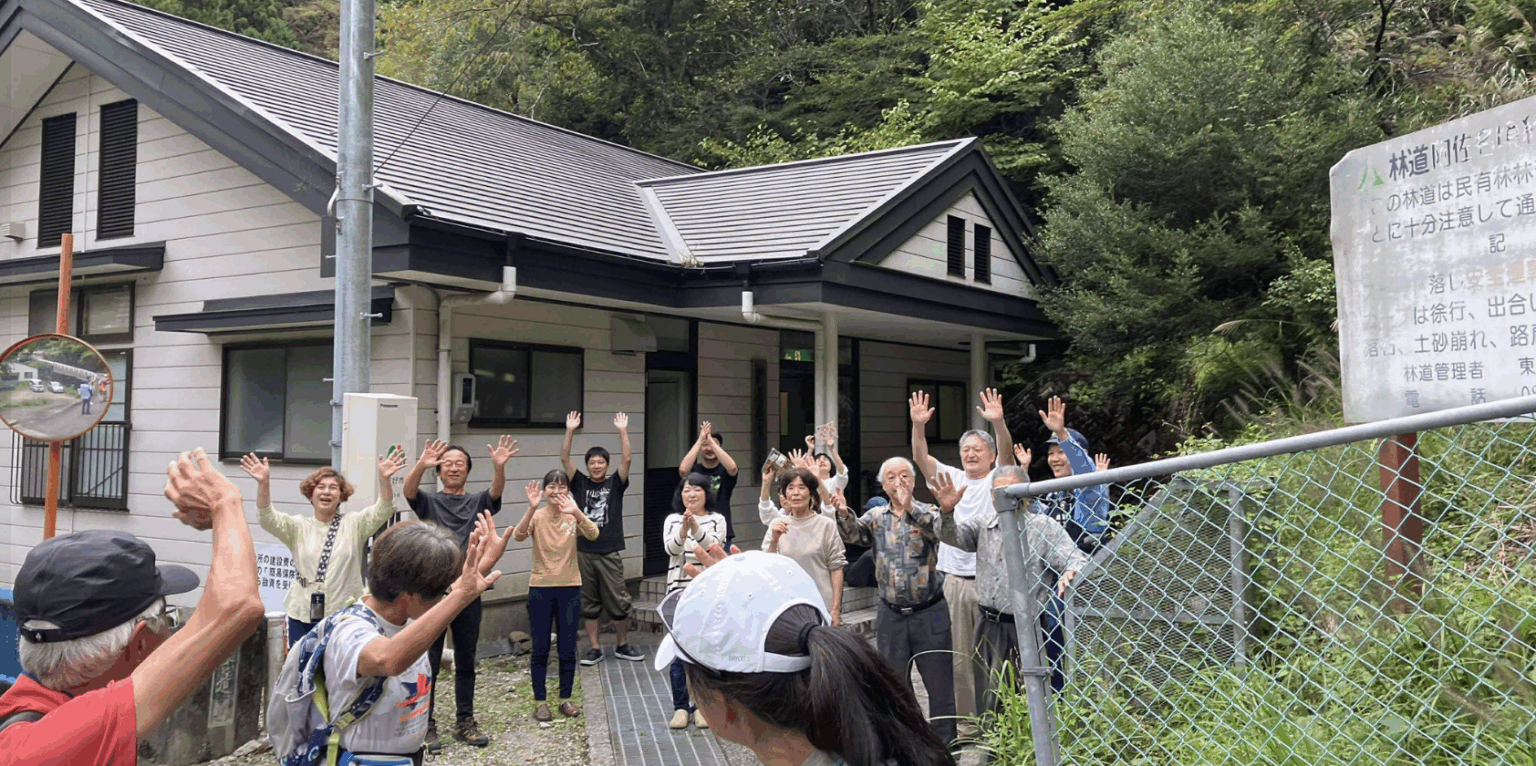 新居屋集会所での別れ