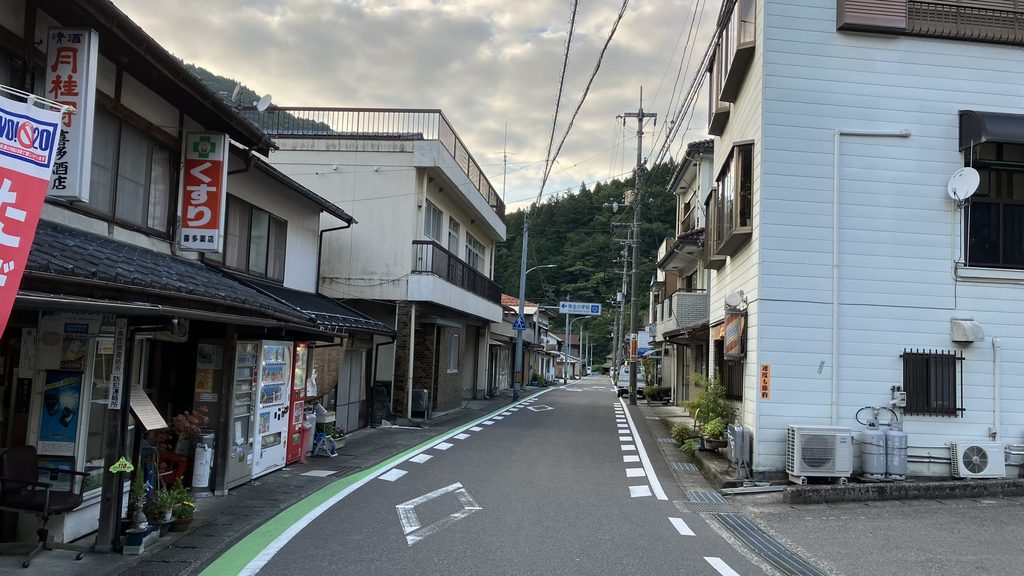 西祖谷一宇集落のストレート
