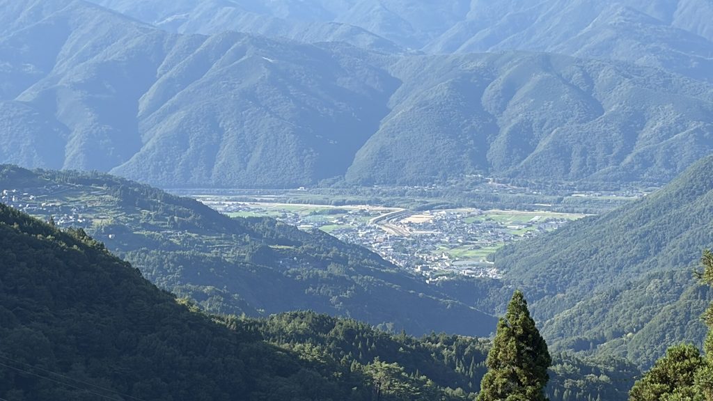 東みよし町が一望できる場所