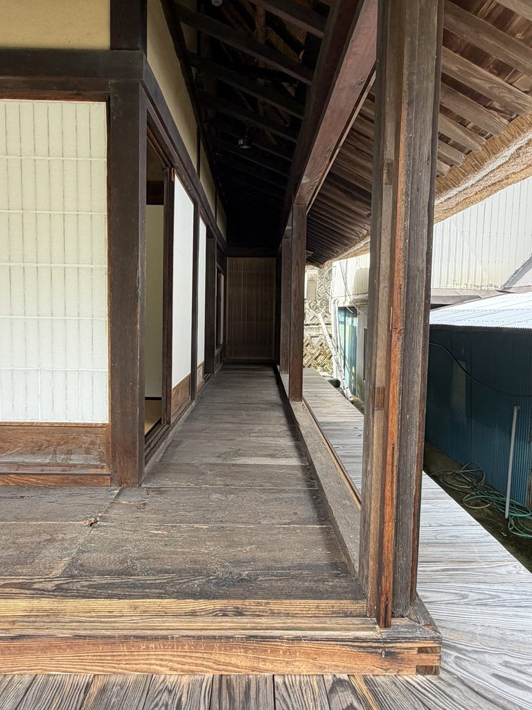 回廊の突き当り