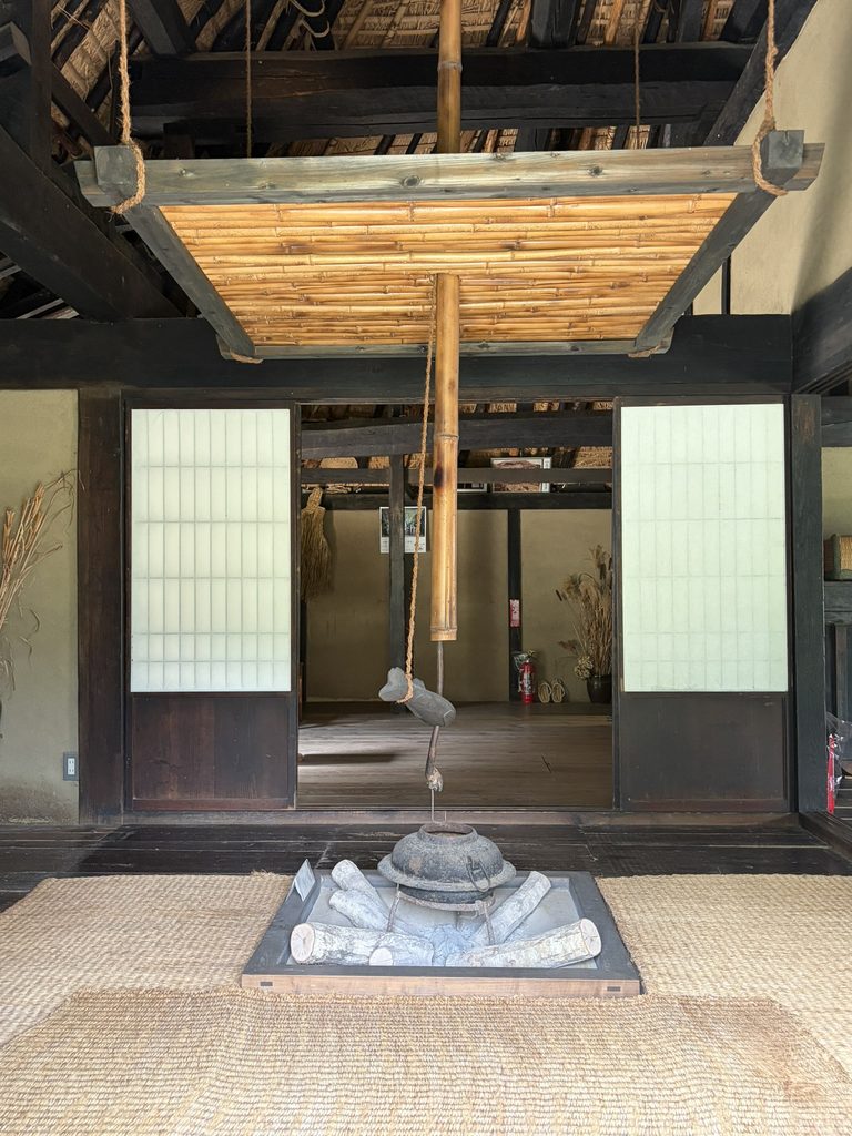 長岡家の囲炉裏